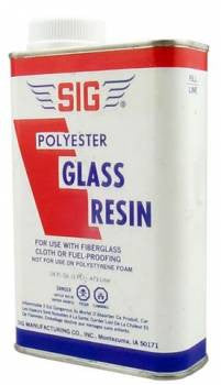 SIG GLASS RESIN 16 OZ NO HARD (SIGGR002)