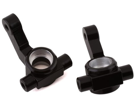 ST Racing Concepts DR10 Aluminum Steering Knuckles (Black) (2)  (SPTSTC91417KBK)