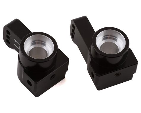 ST Racing Concepts DR10 Aluminum Rear Hub Carriers (Black) (2) (1° Toe)  (SPTSTC91418-T1BK)