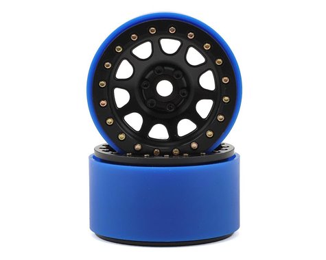 SSD RC 2.2 D Hole PL Beadlock Wheels (Black) (2) (Pro-Line Tires)  (SSD00152)