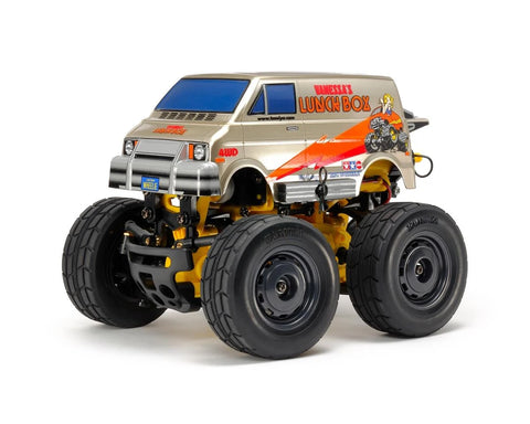Tamiya X-SA Lunch Box Gold Edition 2WD 1/24 Electric Monster Truck Kit (SW-01)  (TAM46706)