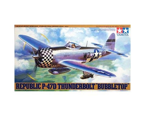 Tamiya 1/48 P-47D Thunderbolt Bubbletop  (TAM61090)