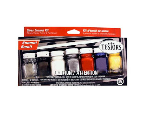 Testors Enamel Kit: Household, 6 Colors  (TES9115X)