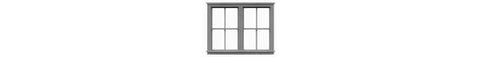 Tichy Train DOUBLE 2/2 DBL HUNG WINDOW (TIC8106)