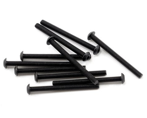 Team Losi Racing M3x35mm Button Head Screws (10)  (TLR5906)