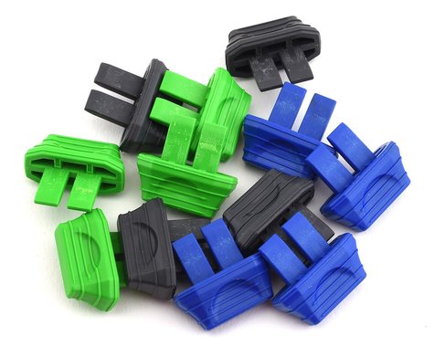 Traxxas Battery Plug Charge Indicator Set (Green x4, Blue x4, Grey x4)  (TRA2943)