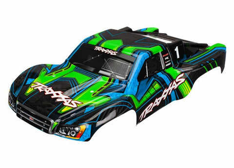 Traxxas Slash 2WD & 4x4 Green & Blue Painted Body  (TRA6844X)