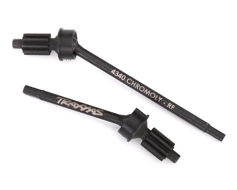 Traxxas TRX-4 Front Heavy Duty Machined Axle Shafts w/Input Gear (2)   (TRA8062)