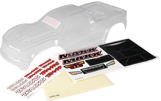 Traxxas Maxx Truck Body (Clear)  (TRA8911)