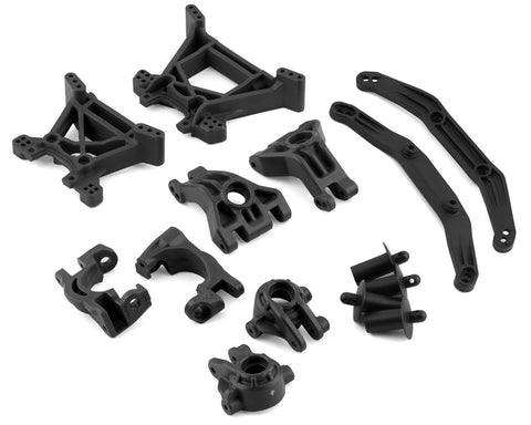 Traxxas Hoss/Rustler/Slash 4x4 Extreme Heavy Duty Suspension Upgrade Kit (Black)  (TRA9080)