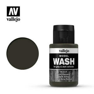 Vallejo Paint Black  35ml Acrylic Model Wash  (VLJ76518)