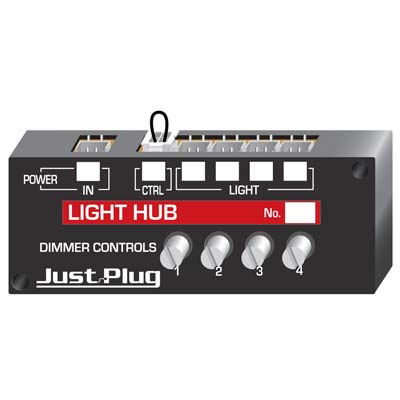 Woodland Scenics Just Plug Light Hub  (WOOJP5701)