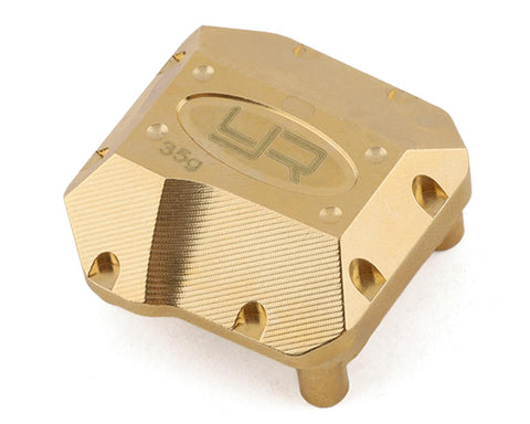 Yeah Racing Axial SCX10 II Brass Differential Cover (35g)  (YEA-AXSC-006)